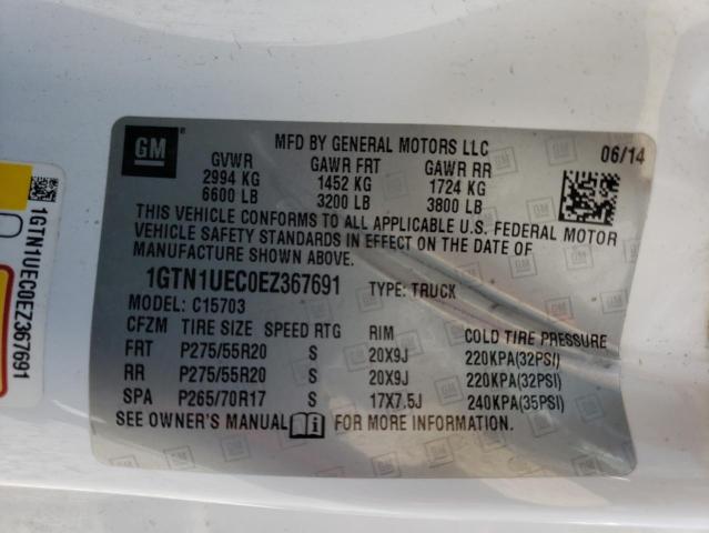 Photo 10 from auction – 2014 GMC SIERRA C15 with VIN 1GTN1UEC0EZ367691