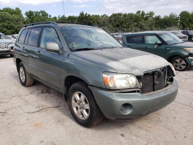 TOYOTA HIGHLANDER 2007 with VIN JTEDP21A370134961 - Photo from auction