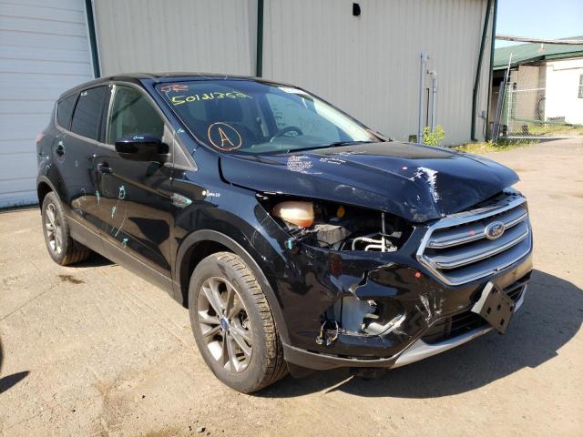 FORD ESCAPE SE 2017 with VIN 1FMCU9G9XHUB05025 - Photo from auction