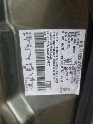Photo 10 from auction – 2000 FORD EXPEDITION with VIN 1FMPU18L2YLB29970