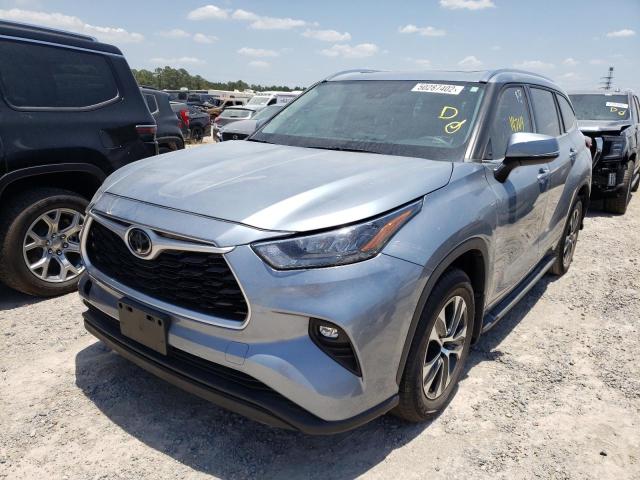 Photo 2 from auction – 2020 TOYOTA HIGHLANDER with VIN 5TDGZRAHXLS021517