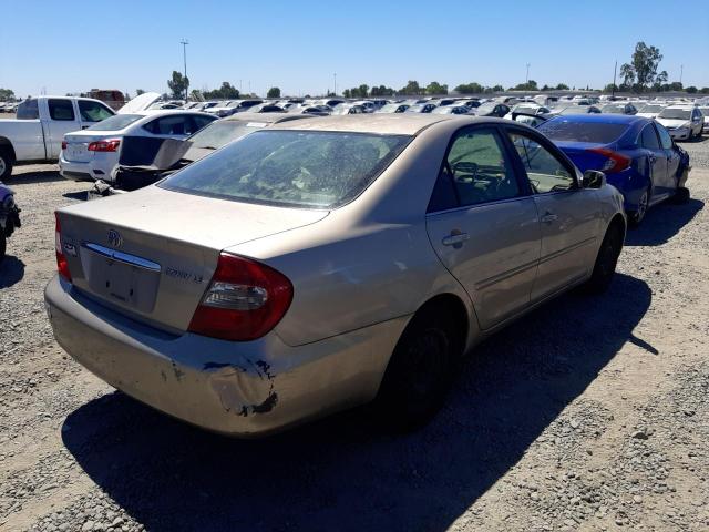 Photo 4 from auction – 2002 TOYOTA CAMRY LE with VIN JTDBE32KX20128646