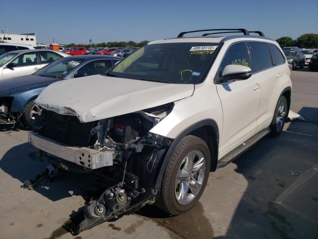 Photo 2 from auction – 2014 TOYOTA HIGHLANDER with VIN 5TDDKRFH3ES058038