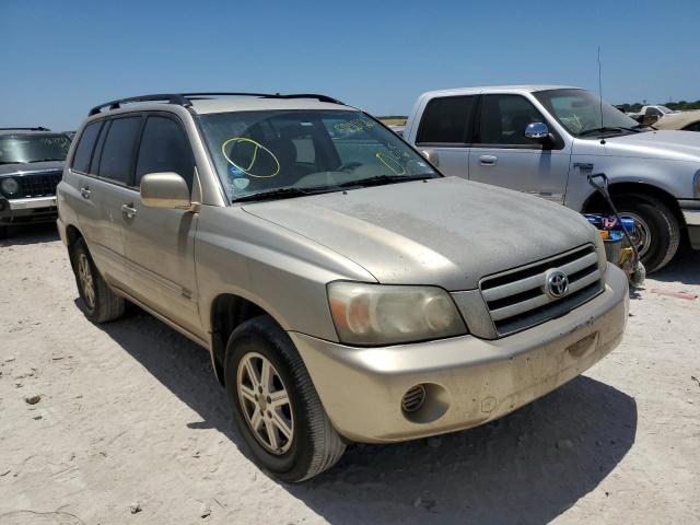 TOYOTA HIGHLANDER 2005 with VIN JTEGP21A250075136 - Photo from auction