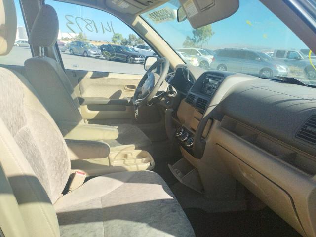 Photo 5 from auction – 2006 HONDA CR-V LX with VIN JHLRD68516C007872