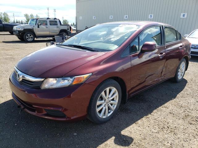 Photo 2 from auction – 2012 HONDA CIVIC LX with VIN 2HGFB2F55CH012391