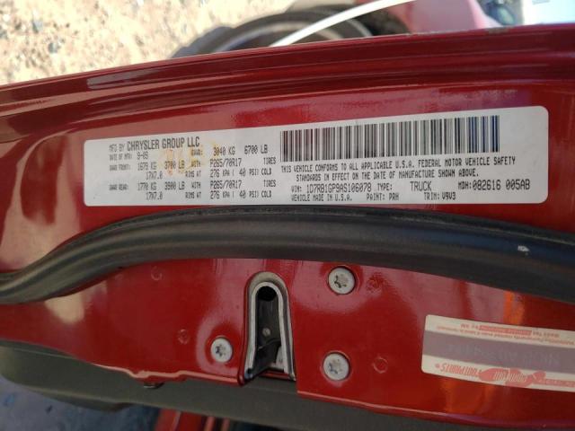 Photo 10 from auction – 2010 DODGE RAM 1500 with VIN 1D7RB1GP9AS106078