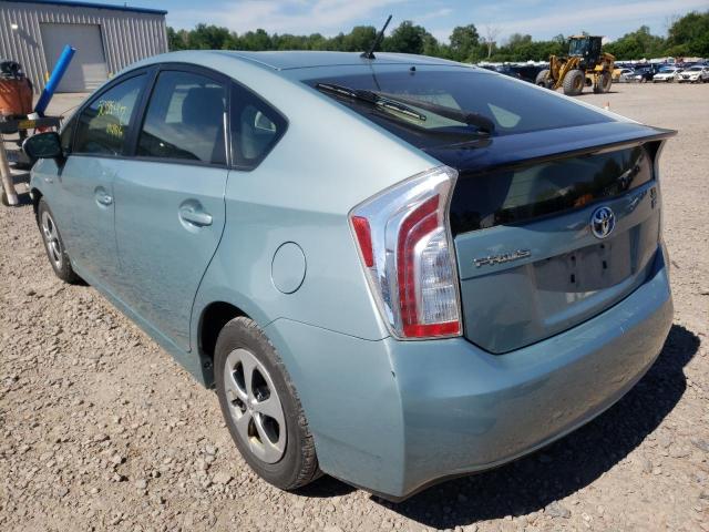 Photo 3 from auction – 2015 TOYOTA PRIUS with VIN JTDKN3DU0F1945381