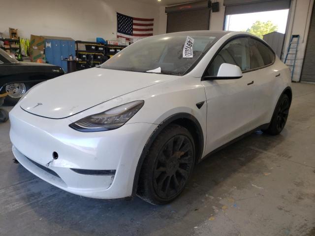 Photo 2 from auction – 2020 TESLA MODEL Y with VIN 5YJYGDEE1LF059445