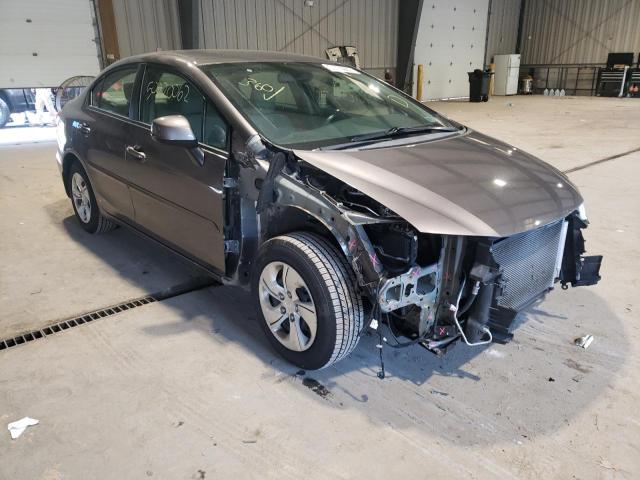 HONDA CIVIC LX 2013 with VIN 19XFB2F51DE226192 - Photo from auction
