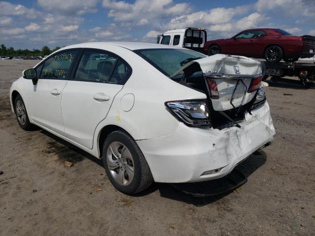 Photo 3 from auction – 2015 HONDA CIVIC LX with VIN 19XFB2F5XFE290427