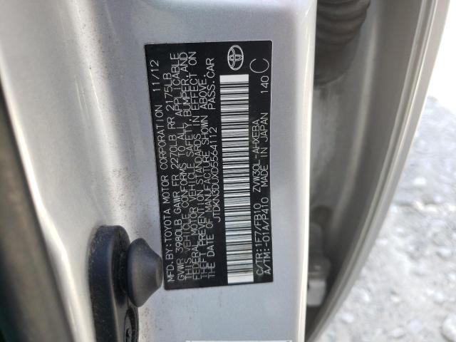 Photo 10 from auction – 2013 TOYOTA PRIUS with VIN JTDKN3DUXD5564112