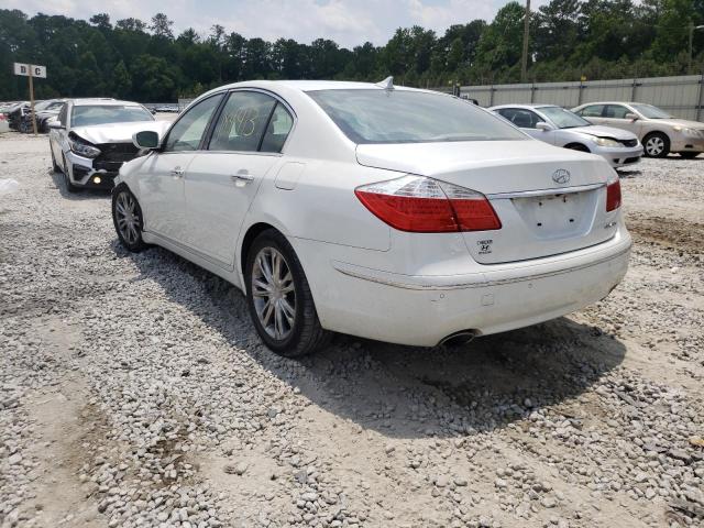 Photo 3 from auction – 2011 HYUNDAI GENESIS 3. with VIN KMHGC4DE9BU123211