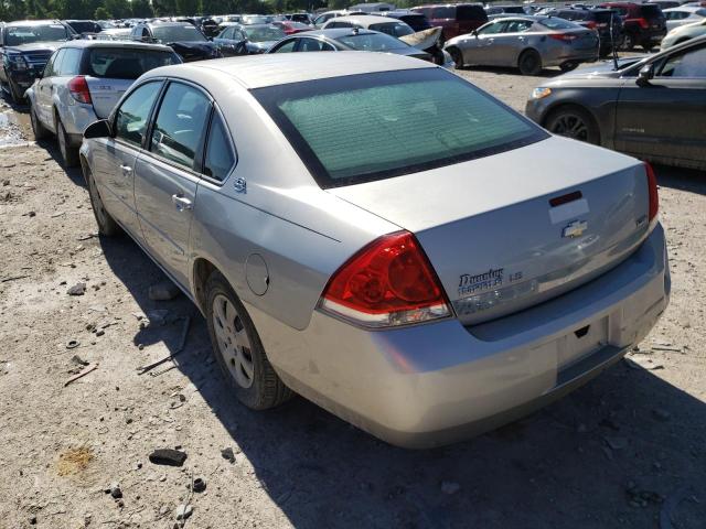 Photo 3 from auction – 2007 CHEVROLET IMPALA LS with VIN 2G1WB55K879119452