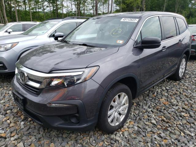 Photo 2 from auction – 2020 HONDA PILOT LX with VIN 5FNYF6H19LB036468