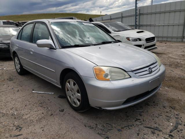 HONDA CIVIC EX 2002 with VIN 1HGES25812L060589 - Photo from auction