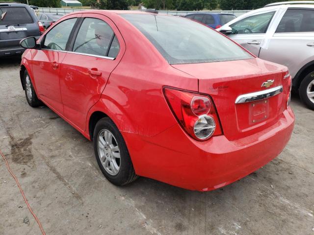 Photo 3 from auction – 2015 CHEVROLET SONIC LT with VIN 1G1JC5SH5F4220370