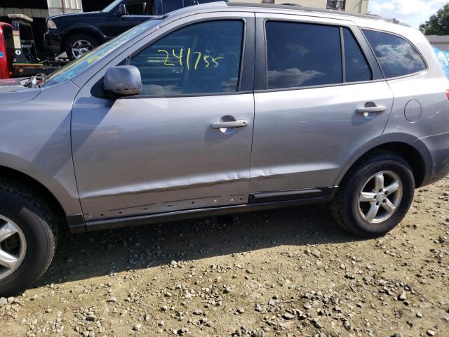 Photo 9 from auction – 2007 HYUNDAI SANTA FE G with VIN 5NMSG13D27H073065
