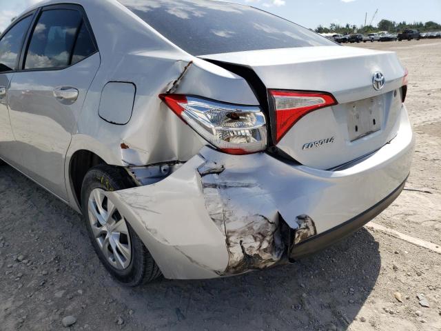 Photo 9 from auction – 2015 TOYOTA COROLLA L with VIN 2T1BURHE3FC386994