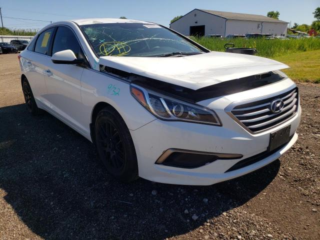 HYUNDAI SONATA SE 2016 with VIN 5NPE24AF3GH293948 - Photo from auction