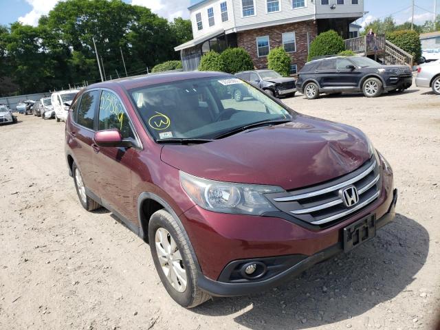 HONDA CR-V EX 2014 with VIN 5J6RM4H55EL115048 - Photo from auction