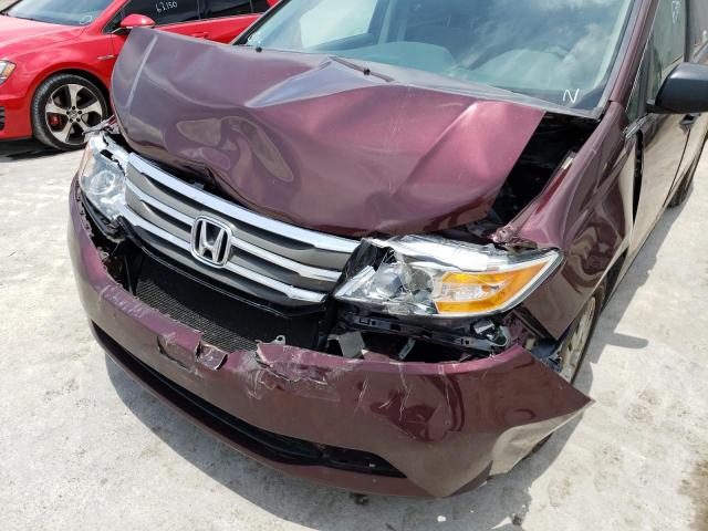 Photo 9 from auction – 2012 HONDA ODYSSEY LX with VIN 5FNRL5H29CB138689