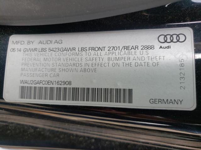 Photo 10 from auction – 2014 AUDI A7 PRESTIG with VIN WAU2GAFC0EN162908