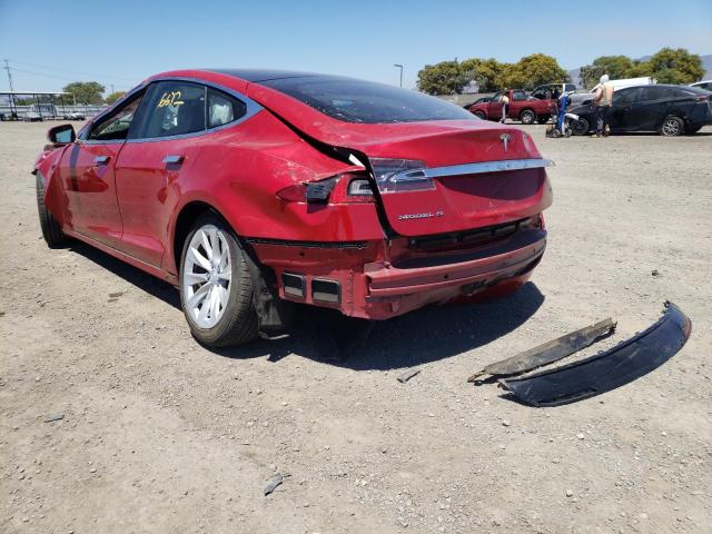 Photo 3 from auction – 2017 TESLA MODEL S with VIN 5YJSA1E25HF199758
