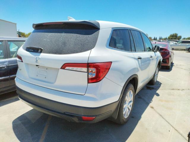 Photo 4 from auction – 2020 HONDA PILOT LX with VIN 5FNYF5H15LB007365