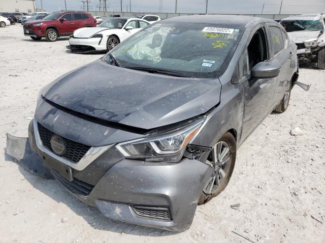 Photo 2 from auction – 2021 NISSAN VERSA SV with VIN 3N1CN8EV1ML922919