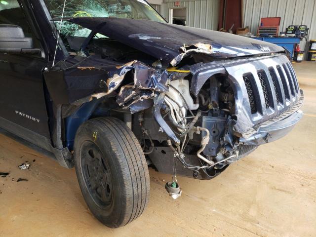 Photo 9 from auction – 2016 JEEP PATRIOT SP with VIN 1C4NJPBBXGD562081