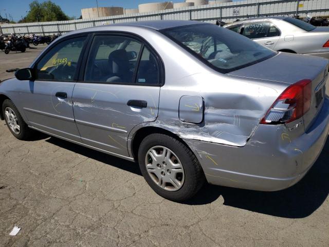 Photo 9 from auction – 2001 HONDA CIVIC LX with VIN 2HGES16571H512894