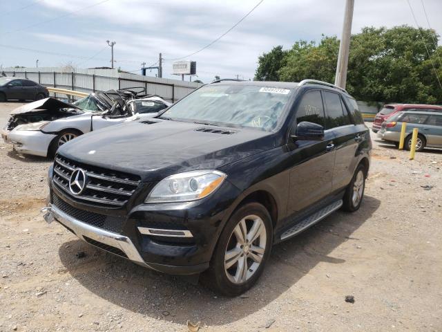 Photo 2 from auction – 2014 MERCEDES-BENZ ML 350 BLU with VIN 4JGDA2EB0EA368082