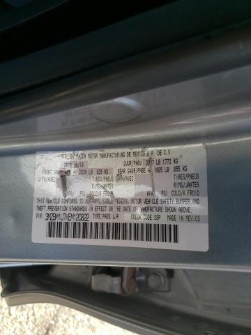 Photo 10 from auction – 2014 MAZDA 3 SPORT with VIN 3MZBM1U7XEM120822