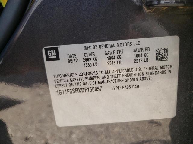 Photo 10 from auction – 2013 CHEVROLET MALIBU 2LT with VIN 1G11F5SRXDF150057