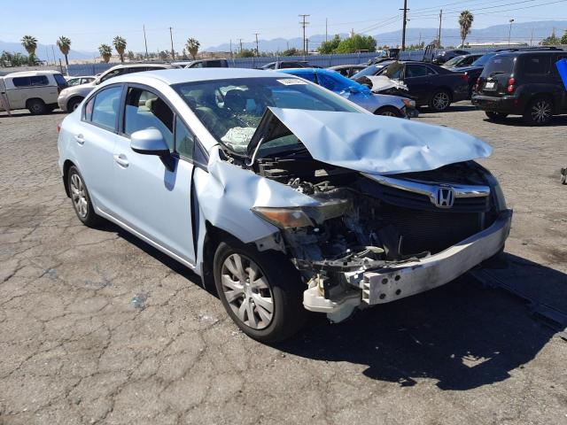HONDA CIVIC LX 2012 with VIN 19XFB2F51CE312228 - Photo from auction
