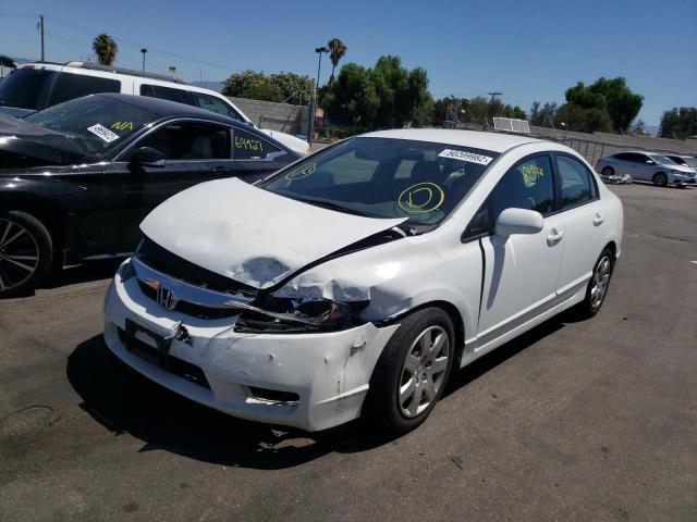 Photo 2 from auction – 2010 HONDA CIVIC LX with VIN 19XFA1F5XAE075149