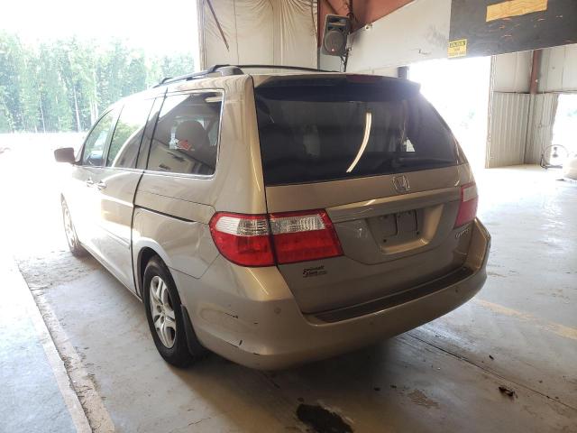 Photo 3 from auction – 2005 HONDA ODYSSEY EX with VIN 5FNRL38705B127342