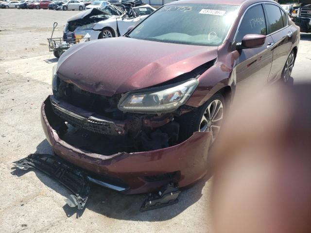 Photo 9 from auction – 2014 HONDA ACCORD SPO with VIN 1HGCR2F52EA240753
