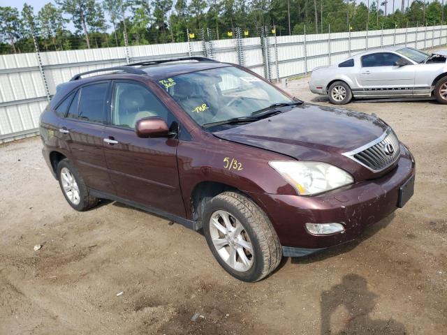 LEXUS RX 350 2009 with VIN JTJHK31U292858875 - Photo from auction