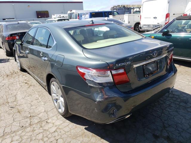 Photo 3 from auction – 2008 LEXUS LS 600HL with VIN JTHDU46F785003841