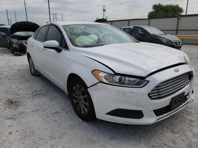 FORD FUSION S 2016 with VIN 3FA6P0G77GR279293 - Photo from auction