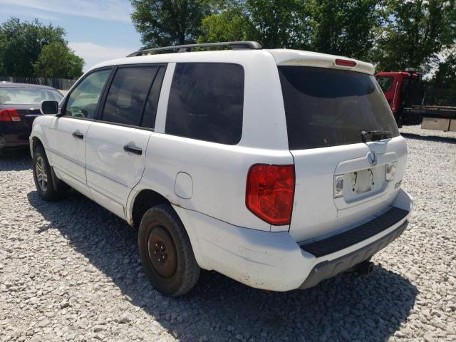 Photo 3 from auction – 2003 HONDA PILOT EXL with VIN 2HKYF18643H519981