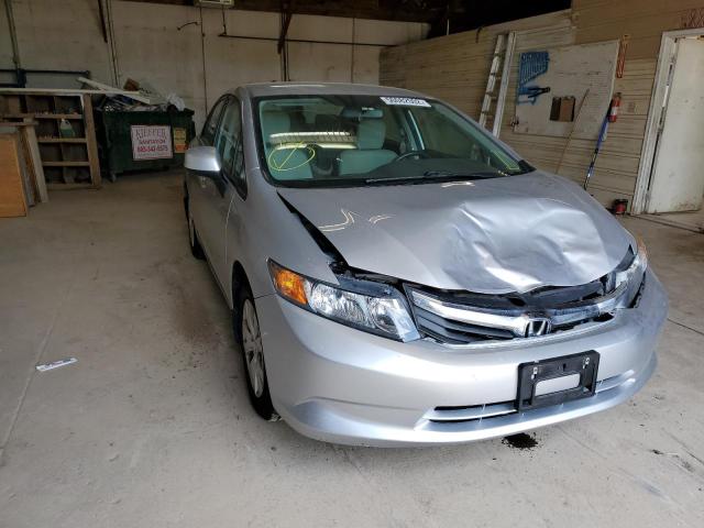HONDA CIVIC LX 2012 with VIN 2HGFB2F59CH604280 - Photo from auction