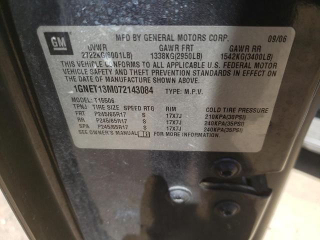Photo 10 from auction – 2007 CHEVROLET TRAILBLAZE with VIN 1GNET13M072143084