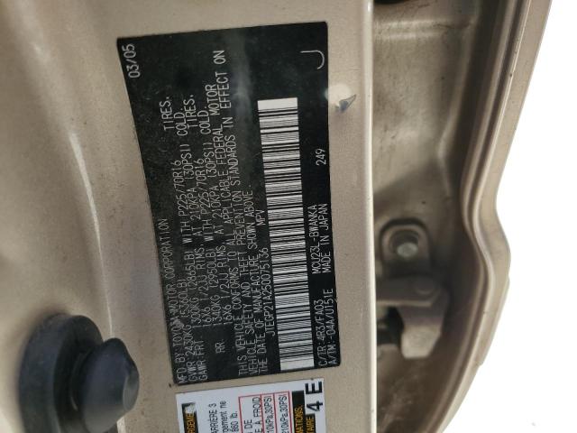 Photo 10 from auction – 2005 TOYOTA HIGHLANDER with VIN JTEGP21A250075136