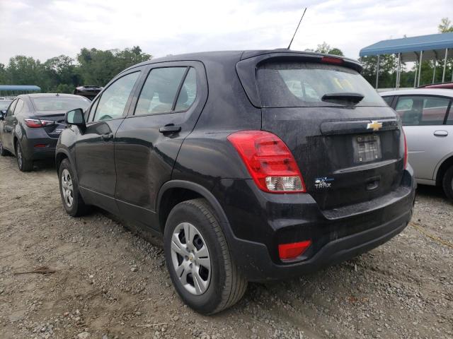Photo 3 from auction – 2017 CHEVROLET TRAX LS with VIN 3GNCJKSB5HL157548