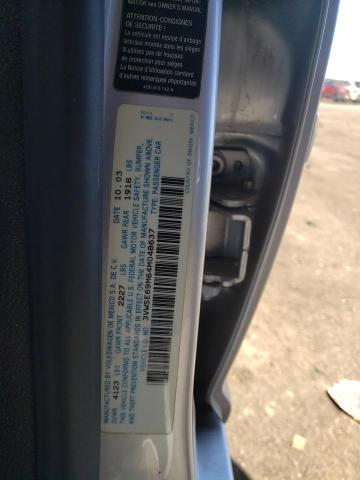 Photo 10 from auction – 2004 VOLKSWAGEN JETTA GLS with VIN 3VWSE69M64M048637