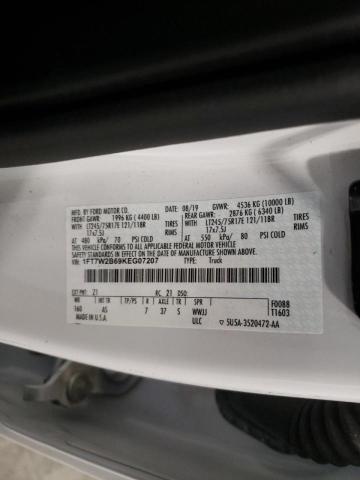 Photo 10 from auction – 2019 FORD F250 SUPER with VIN 1FT7W2B69KEG07207