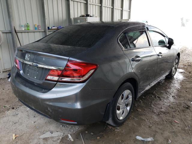Photo 4 from auction – 2013 HONDA CIVIC LX with VIN 19XFB2F51DE090825